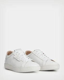 Best Sale 😍 Sheer Low Top Leather Trainers White ⌛ -Men's Shirts popular shop MZ039Z 10 5