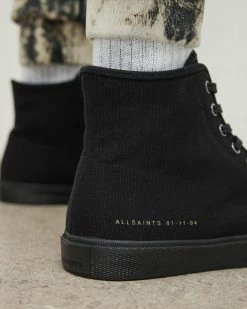 Best Sale ✨ Bryce High Top Trainers Black 👏 -Men's Shirts popular shop MZ045Z 5 4