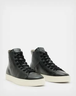 Best Pirce 💯 Sloane High Top Trainers Black 🔥 -Men's Shirts popular shop MZ523X 5 4