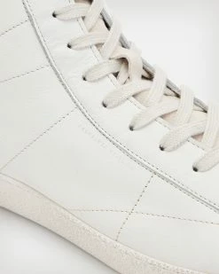 Best deal 🔔 Tundy High Top Trainers White/Leopard 💯 -Men's Shirts popular shop MZ533X 7906 6