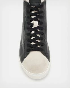 Discount 🎉 Tundy High Top Trainers Black/White 👏 -Men's Shirts popular shop MZ536X 250 3