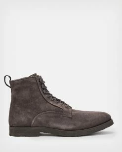 Discount 😀 Kyle Suede 🥾 Boots Charcoal Grey 🔥