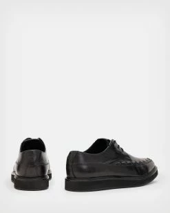 Best reviews of 🛒 Topper Leather Derby 👟 Shoes Black ❤️ -Men's Shirts popular shop MZ566X 5 6