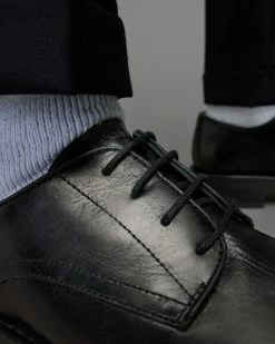 Top 10 ✔️ Brutus Leather Derby 👟 Shoe Black 🎉 -Men's Shirts popular shop MZ581X 5 4