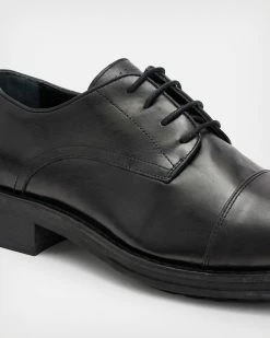 Top 10 ✔️ Brutus Leather Derby 👟 Shoe Black 🎉 -Men's Shirts popular shop MZ581X 5 6