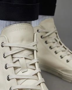 Hot Sale 👏 Dumont Leather High Top Trainers Chalk White 😉 -Men's Shirts popular shop MZ590X 4068 6