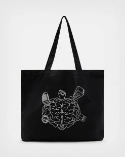 Promo 🌟 Black Minds Matter Charity Tote Bag Black 🌟