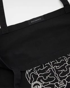Promo 🌟 Black Minds Matter Charity Tote Bag Black 🌟 -Men's Shirts popular shop WB541X 5 3