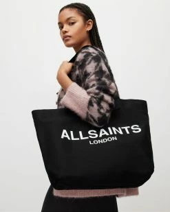 Best deal 🌟 Ali Canvas Tote Bag Black/White 🤩