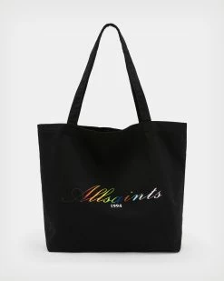 Hot Sale 😍 AllSaints Pride Tote Bag Washed Black 🧨