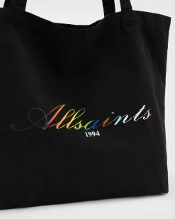 Hot Sale 😍 AllSaints Pride Tote Bag Washed Black 🧨 -Men's Shirts popular shop WB566W 162 6